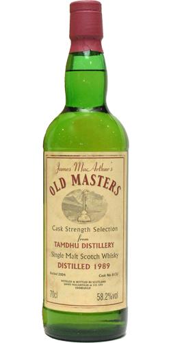 Tamdhu 1989 JM  Old Masters - Cask Strength Selection