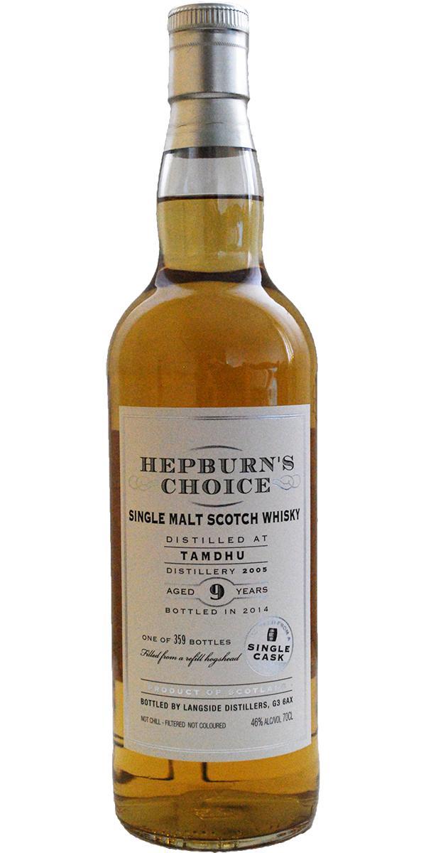 Tamdhu 2005 LsD  Hepburn's Choice