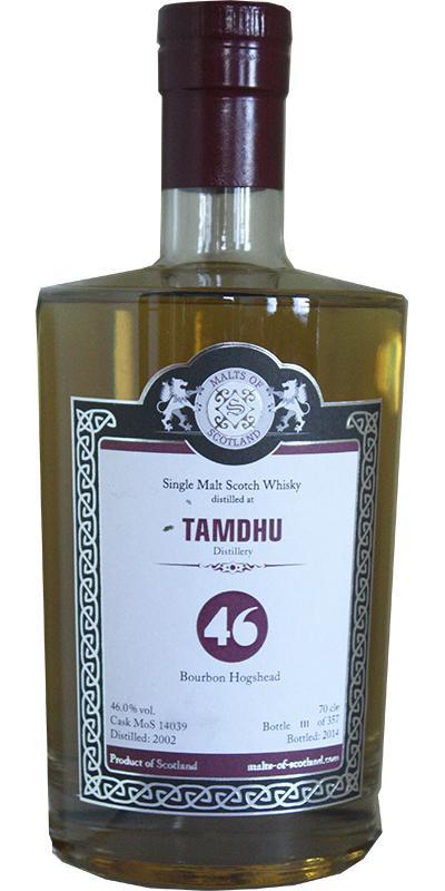 Tamdhu 2002 MoS  46% series