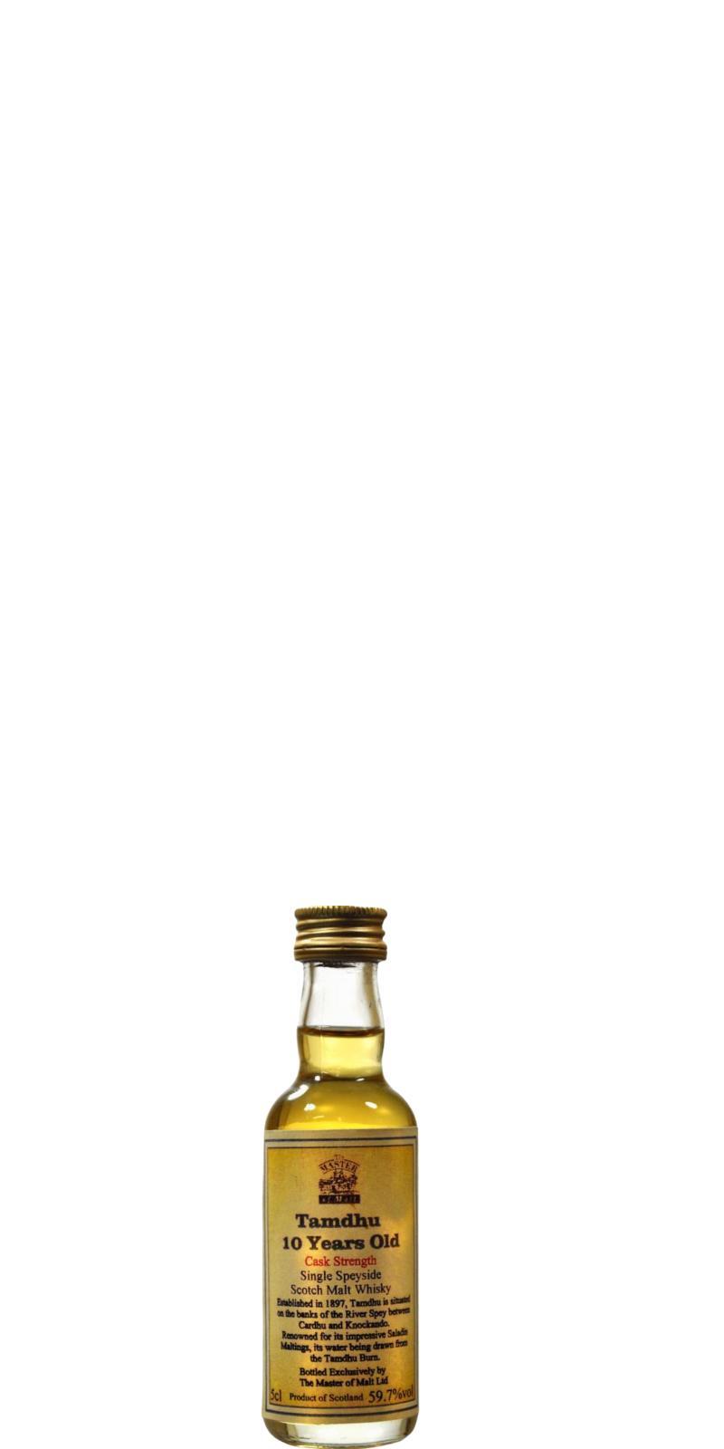 Tamdhu 10-year-old MoM  Miniature