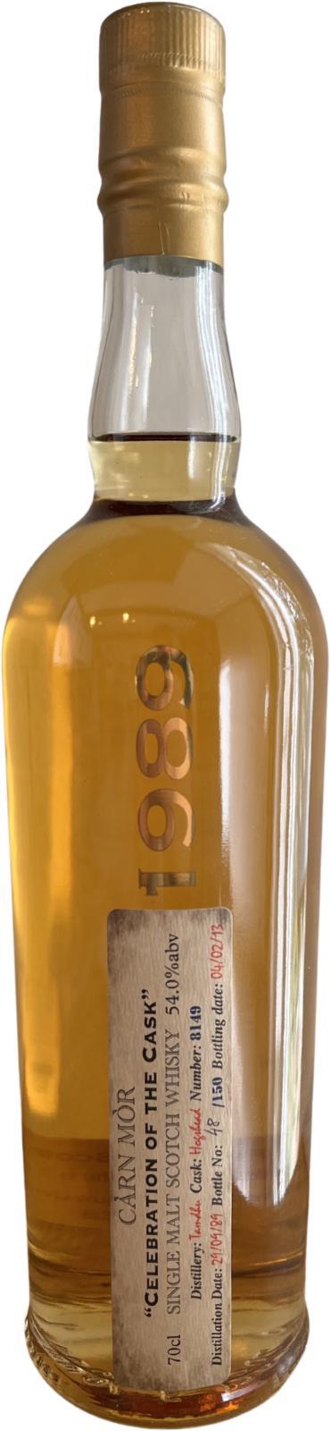 Tamdhu 1989 MMcK  Càrn Mòr Celebration of the Cask