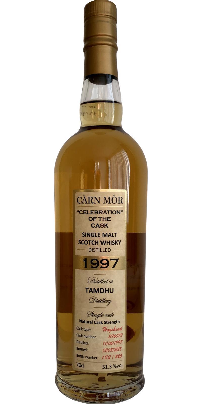 Tamdhu 1997 MMcK  Càrn Mòr Celebration of the Cask