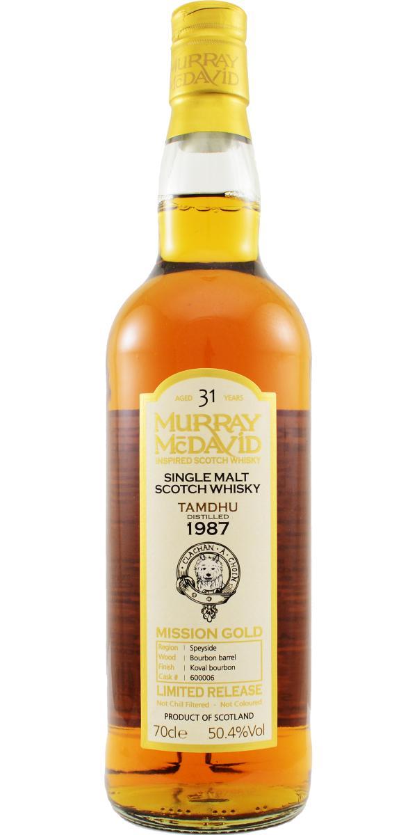 Tamdhu 1987 MM  Mission Gold - Limited Release