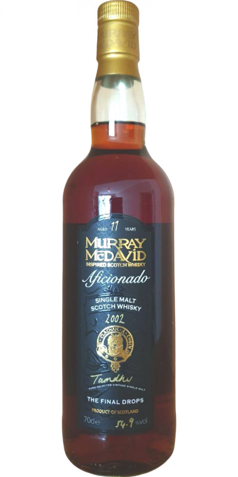 Tamdhu 2002 MM  Aficionado