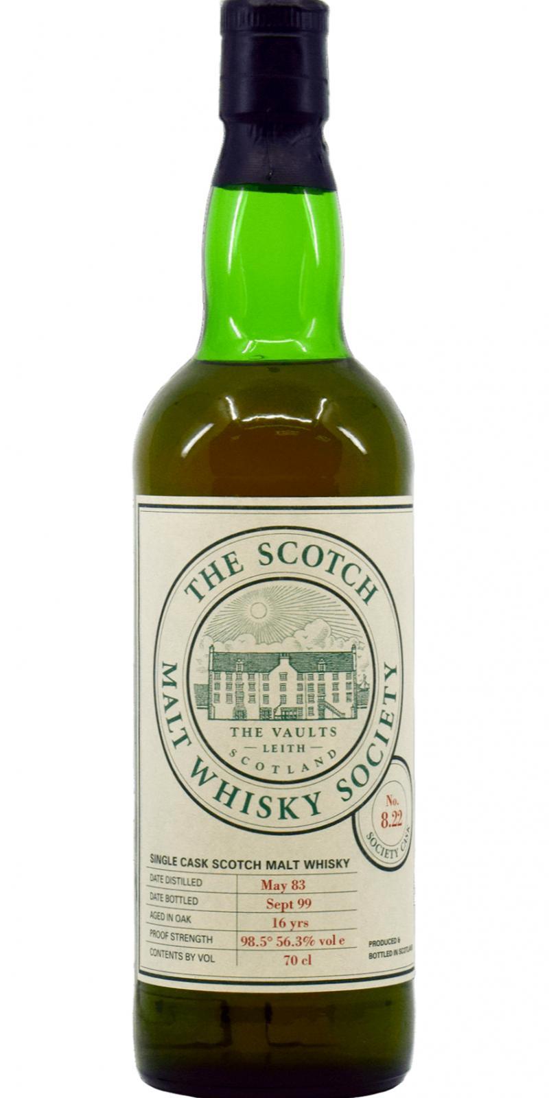 Tamdhu 1983 SMWS 8.22