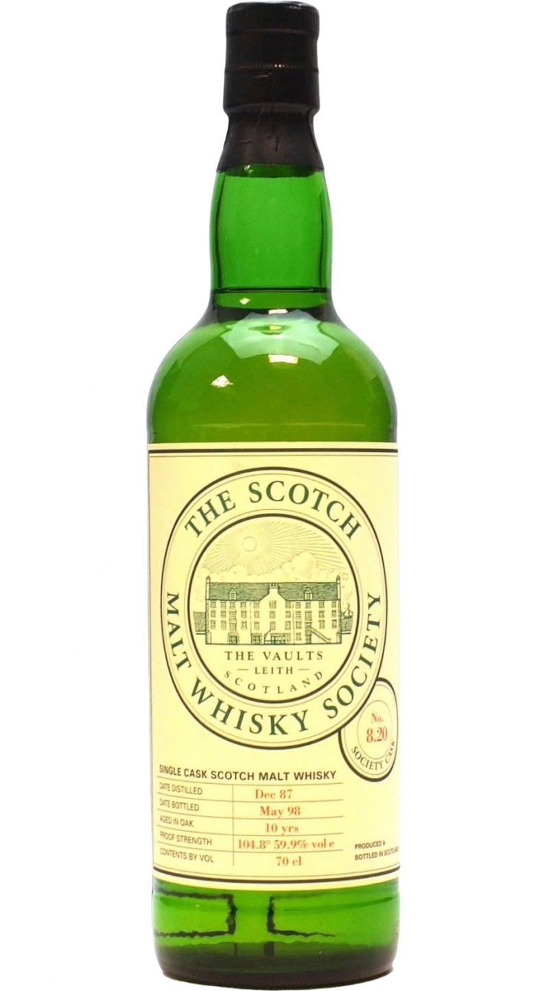 Tamdhu 1987 SMWS 8.20