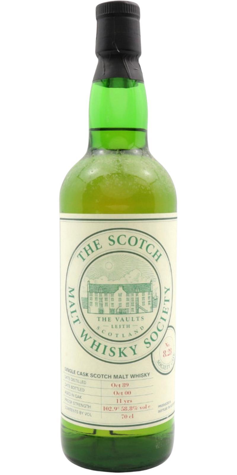 Tamdhu 1989 SMWS 8.28