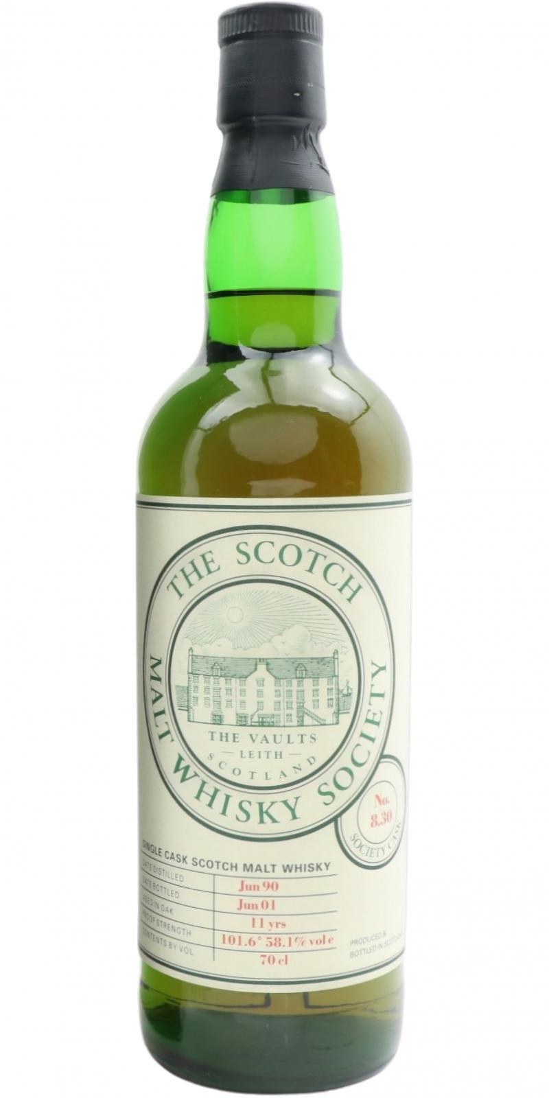 Tamdhu 1990 SMWS 8.30