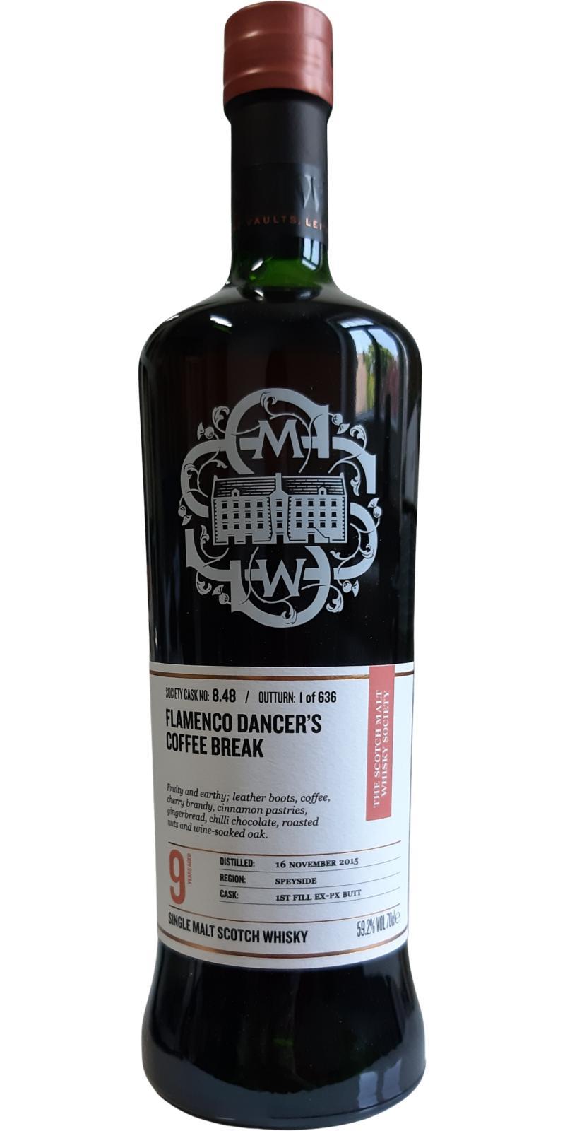 Tamdhu 2015 SMWS 8.48  Flamenco dancer's coffee break