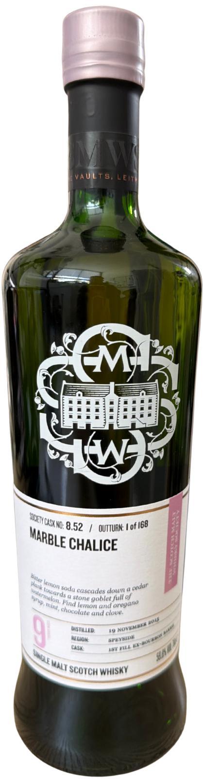 Tamdhu 2015 SMWS 8.52  Marble chalice