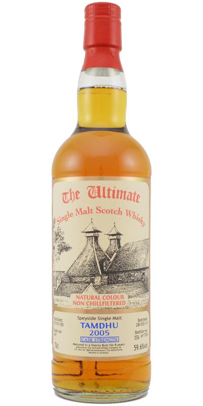 Tamdhu 2005 vW  The Ultimate - Cask Strength