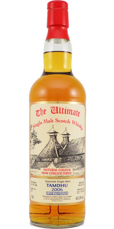 Tamdhu 2006 vW  The Ultimate - Cask Strength