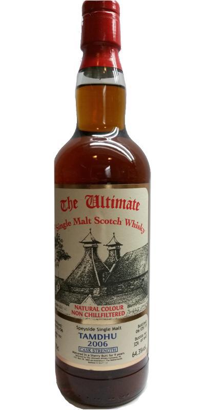Tamdhu 2006 vW  The Ultimate - Cask Strength