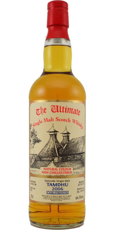 Tamdhu 2006 vW  The Ultimate - Cask Strength
