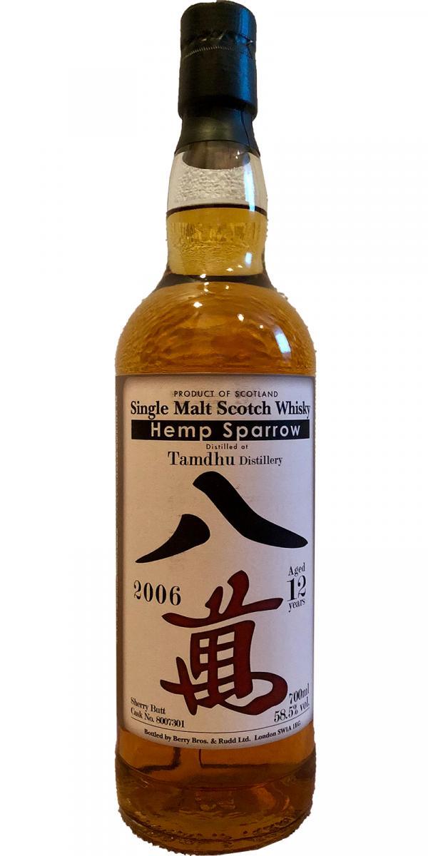 Tamdhu 2006 W-e  Hemp Sparrow