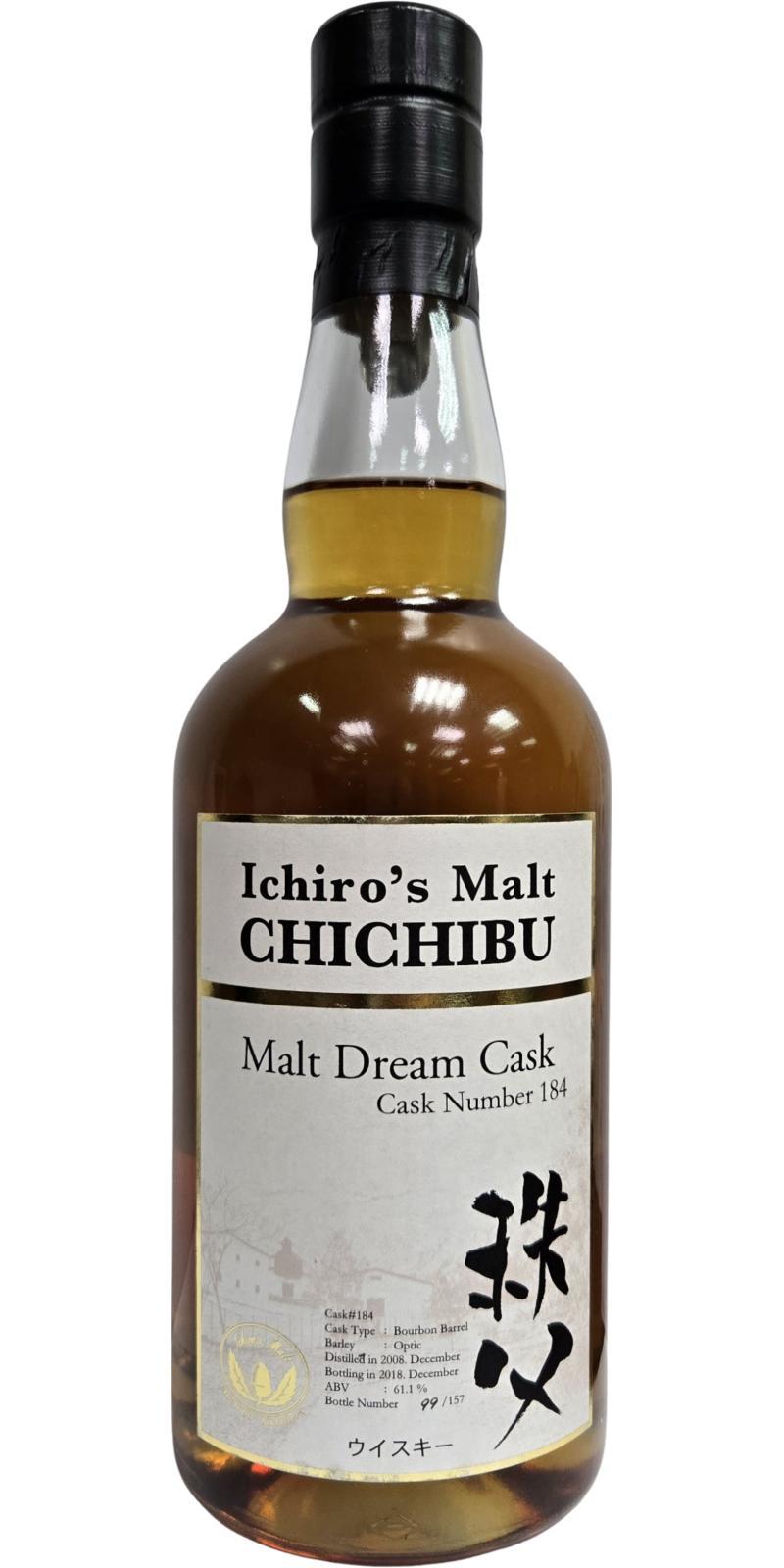 Chichibu 2008 Ichiro's Malt - Malt Dream Cask