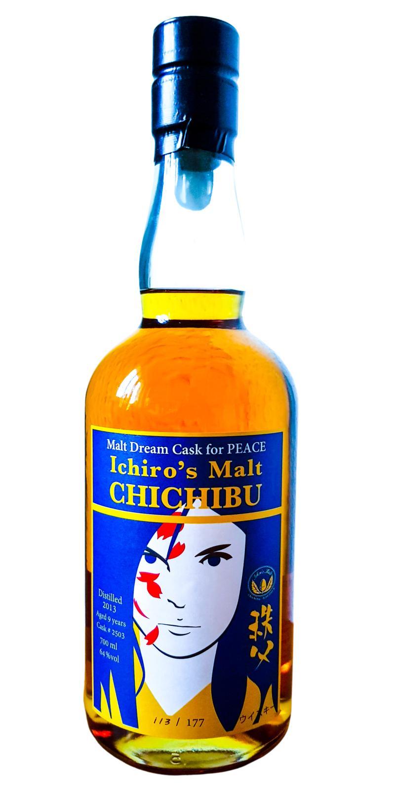 Chichibu 2013 Malt Dream Cask for PEACE