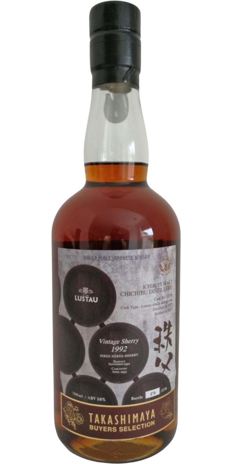 Chichibu 2013 Takashimaya Buyers Selection