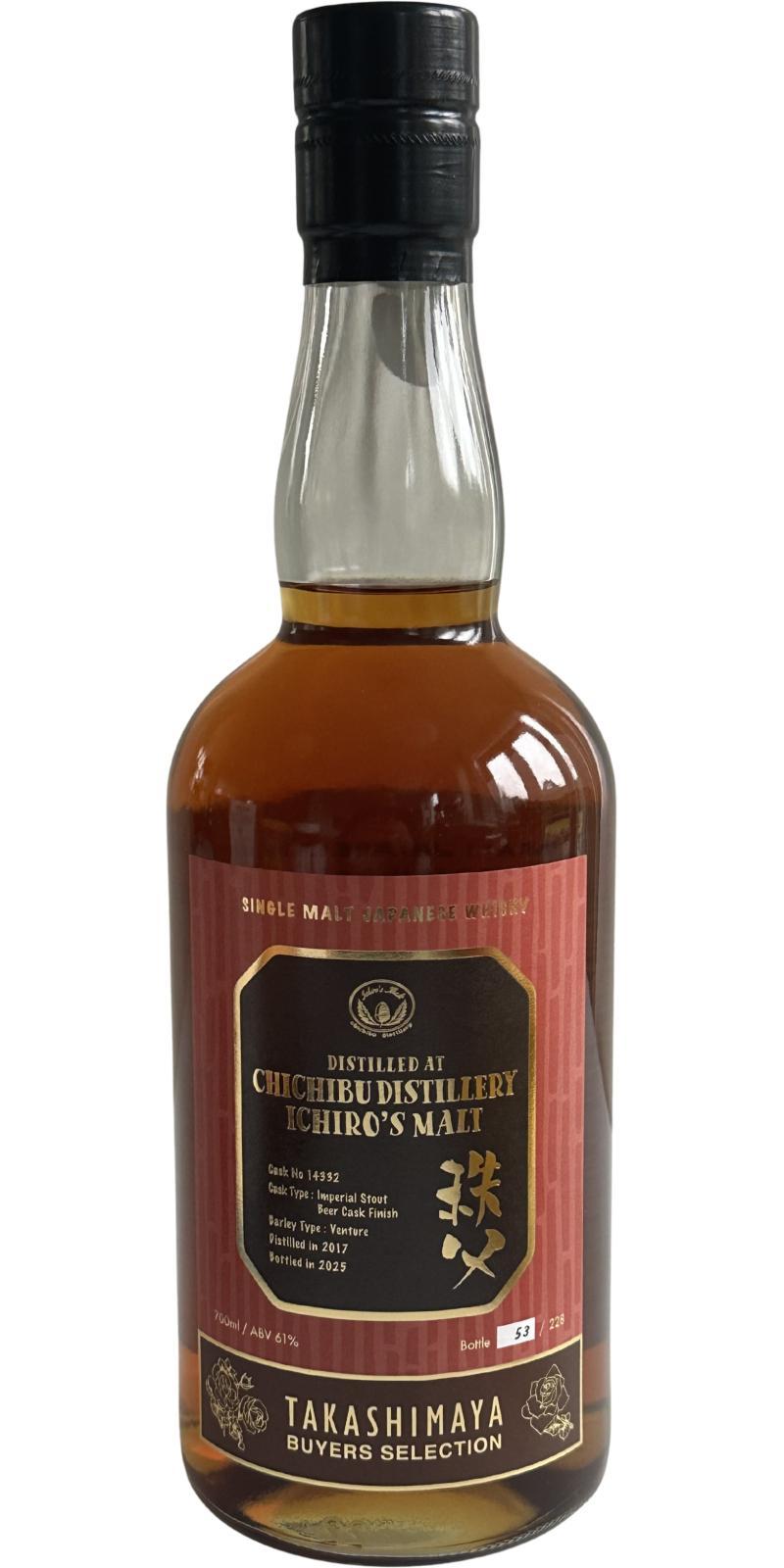 Chichibu 2017 Takashimaya Buyers Selection