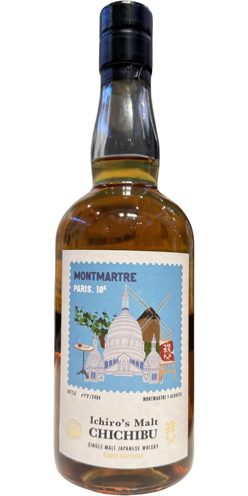 Chichibu Paris Edition 2025 Ichiro's Malt - Montmartre