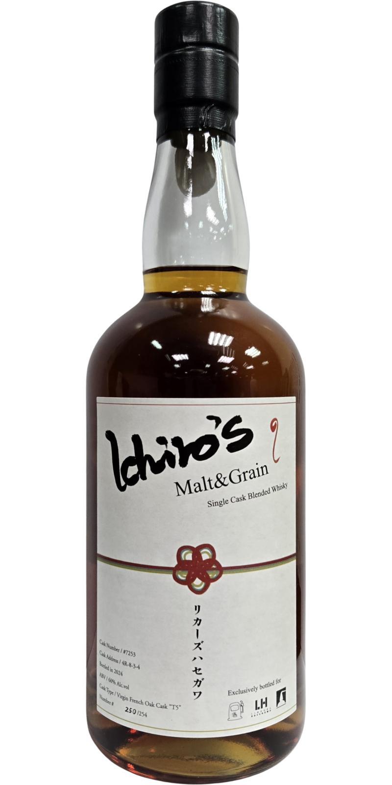 Ichiro's Malt & Grain Single Cask Blended Whisky