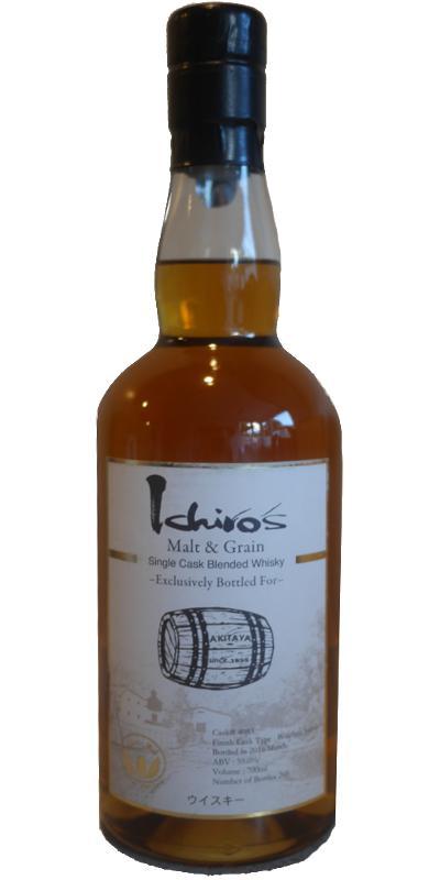 Ichiro's Malt & Grain Single Cask Blended Whisky