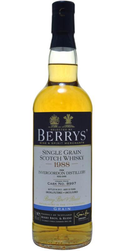 Invergordon 1988 BR  Berrys'