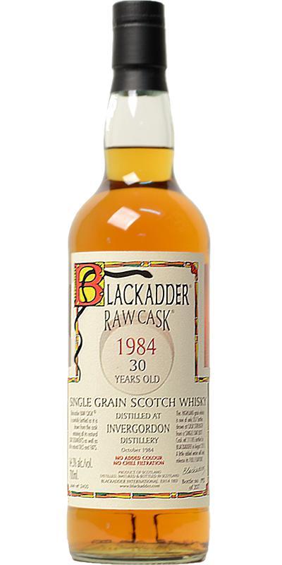 Invergordon 1984 BA  Raw Cask