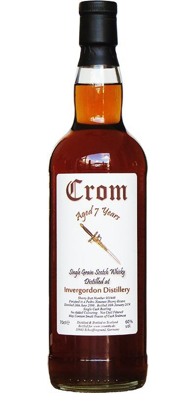 Invergordon 2006 Cr  Single Cask
