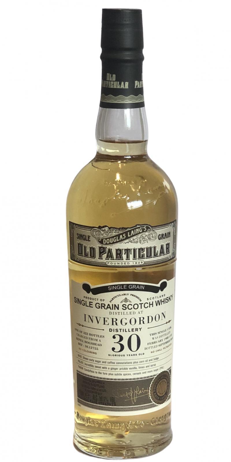 Invergordon 1988 DL  Old Particular