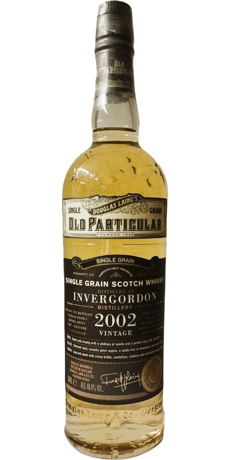 Invergordon 2002 DL  Old Particular