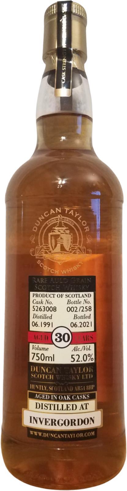Invergordon 1991 DT Rare Auld  Rare Auld