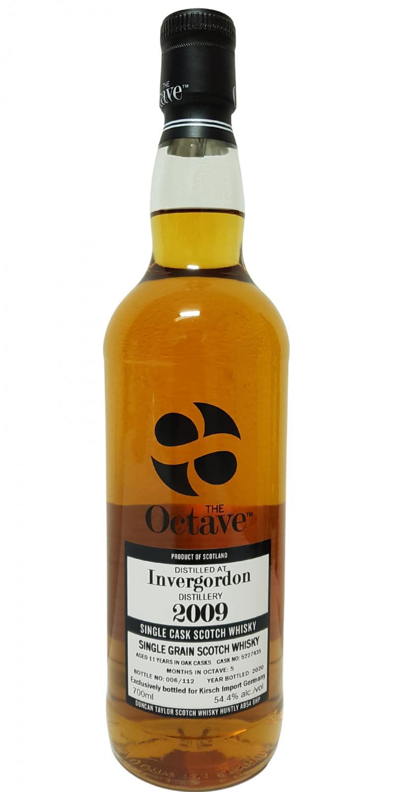 Invergordon 2009 DT  The Octave