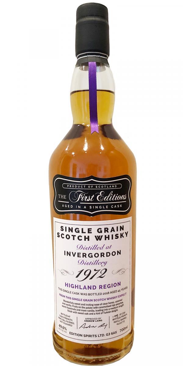 Invergordon 1972 ED  The First Editions