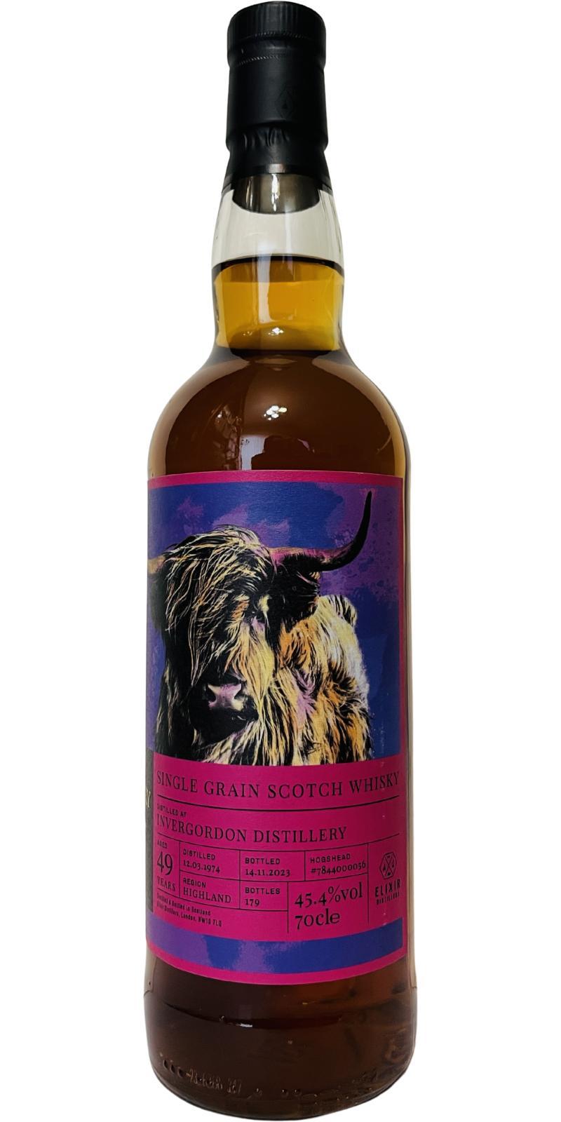 Invergordon 1974 ElD  The Whisky Trail