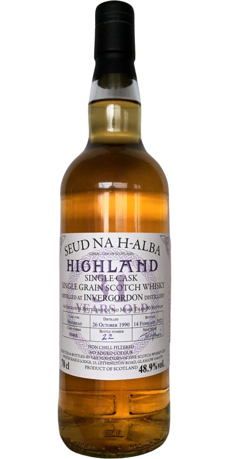 Invergordon 1990 GPP  Seud na h-alba