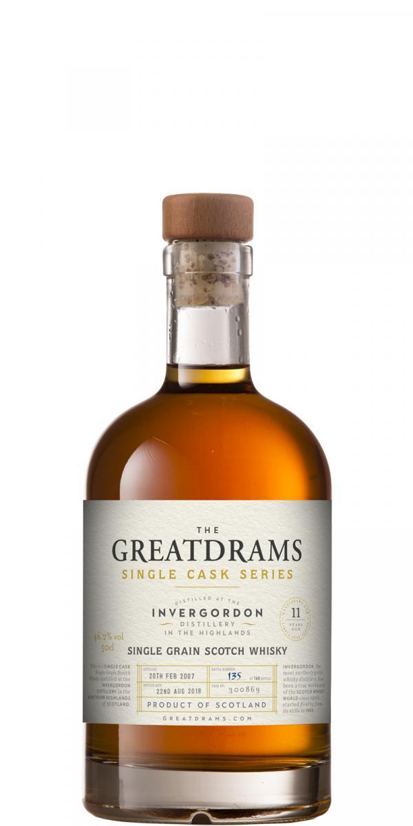 Invergordon 2007 GtDr  Single Cask Series