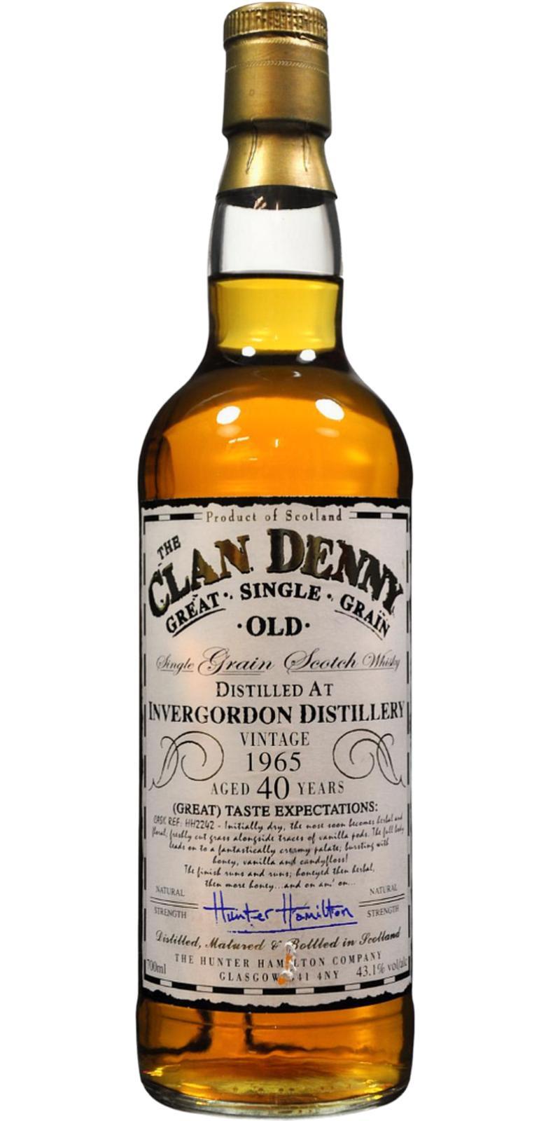 Invergordon 1965 HH  The Clan Denny