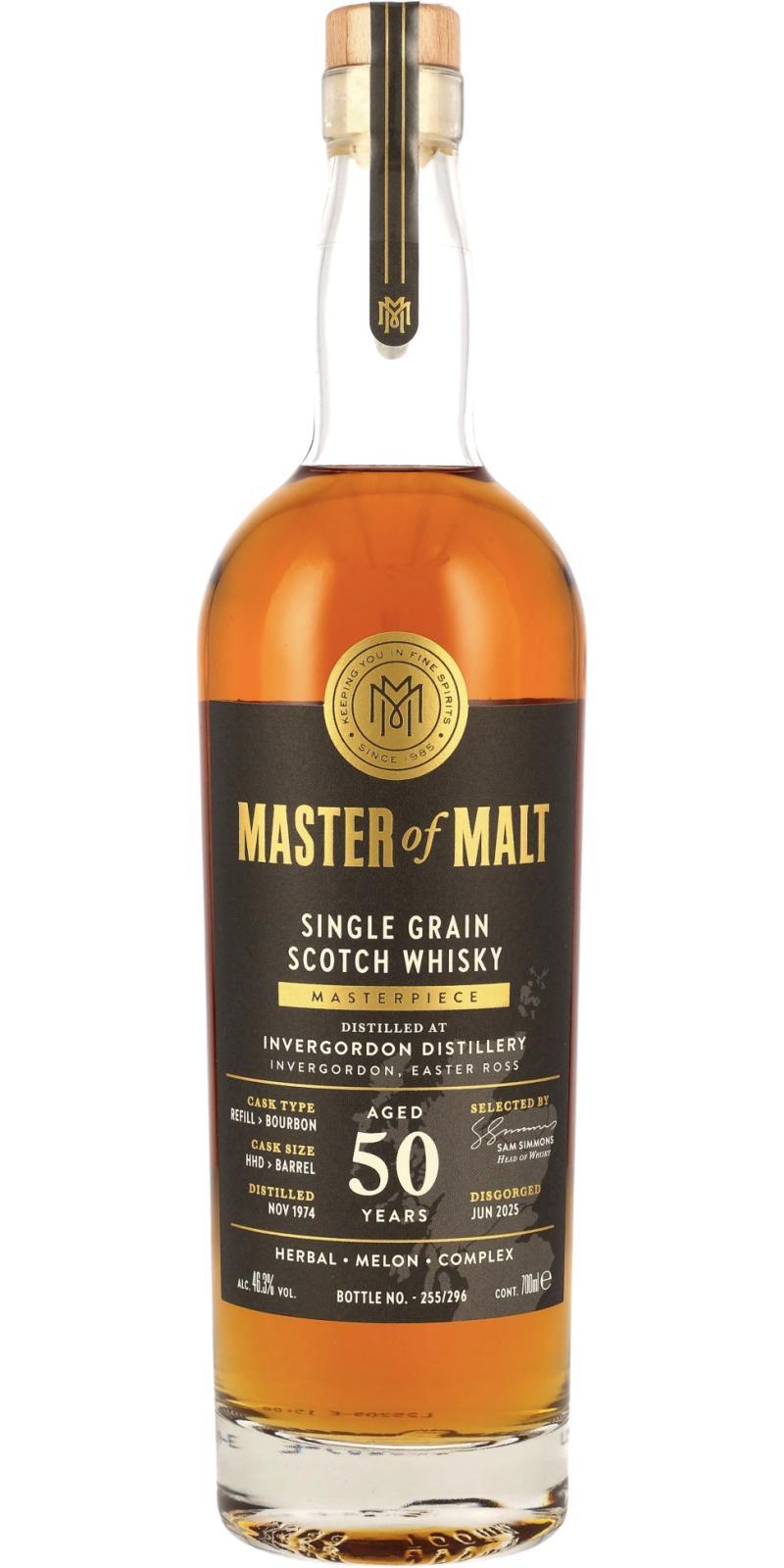 Invergordon 1974 MoM  Masterpiece