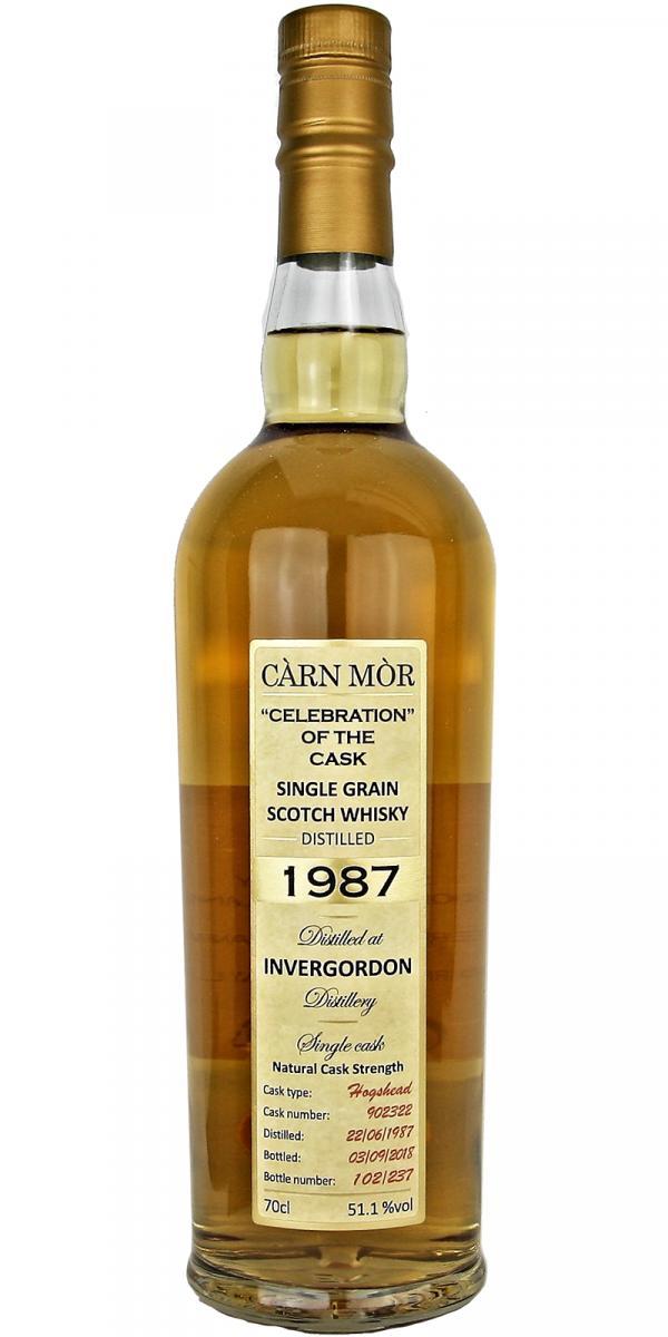Invergordon 1987 MMcK  Càrn Mòr Celebration of the Cask