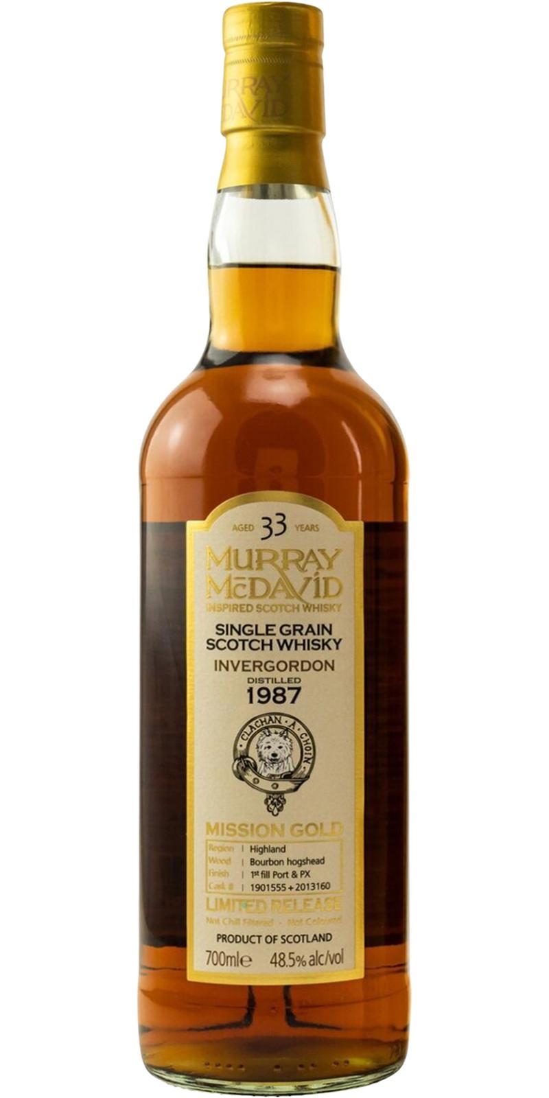 Invergordon 1987 MM  Mission Gold - Limited Release
