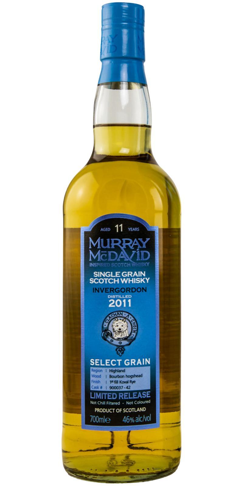 Invergordon 2011 MM  Select Grain - Limited Release