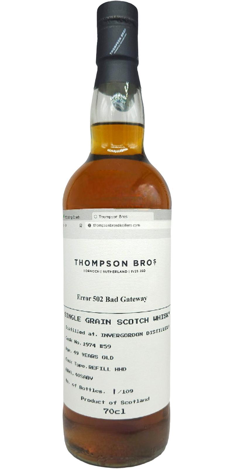 Invergordon 1974 PST  Error 502 Bad Gateway