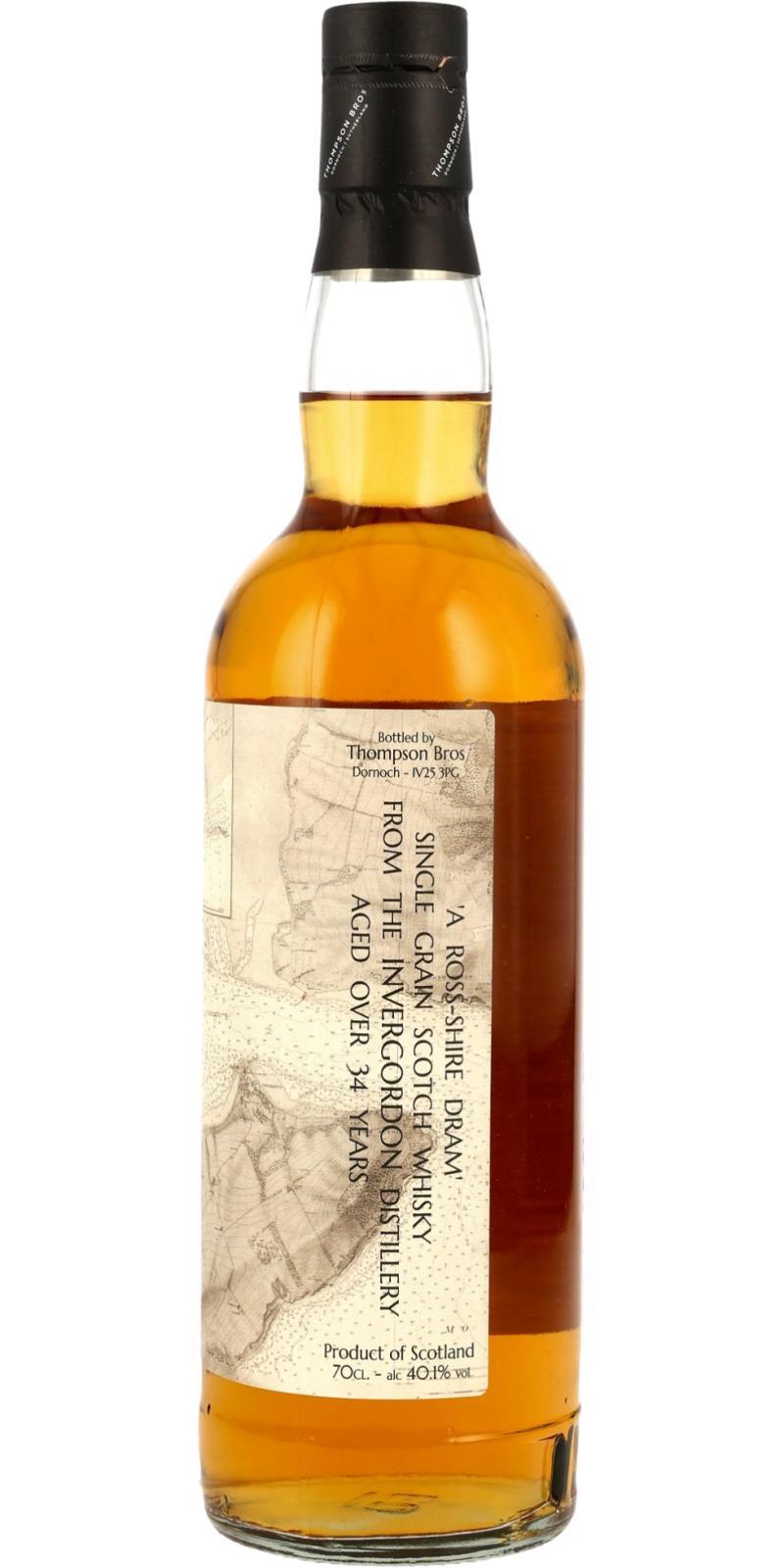 Invergordon 34-year-old PST  A Ross-shire Dram