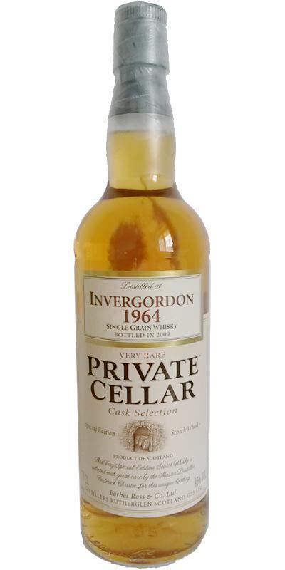 Invergordon 1964 PC  Cask Selection