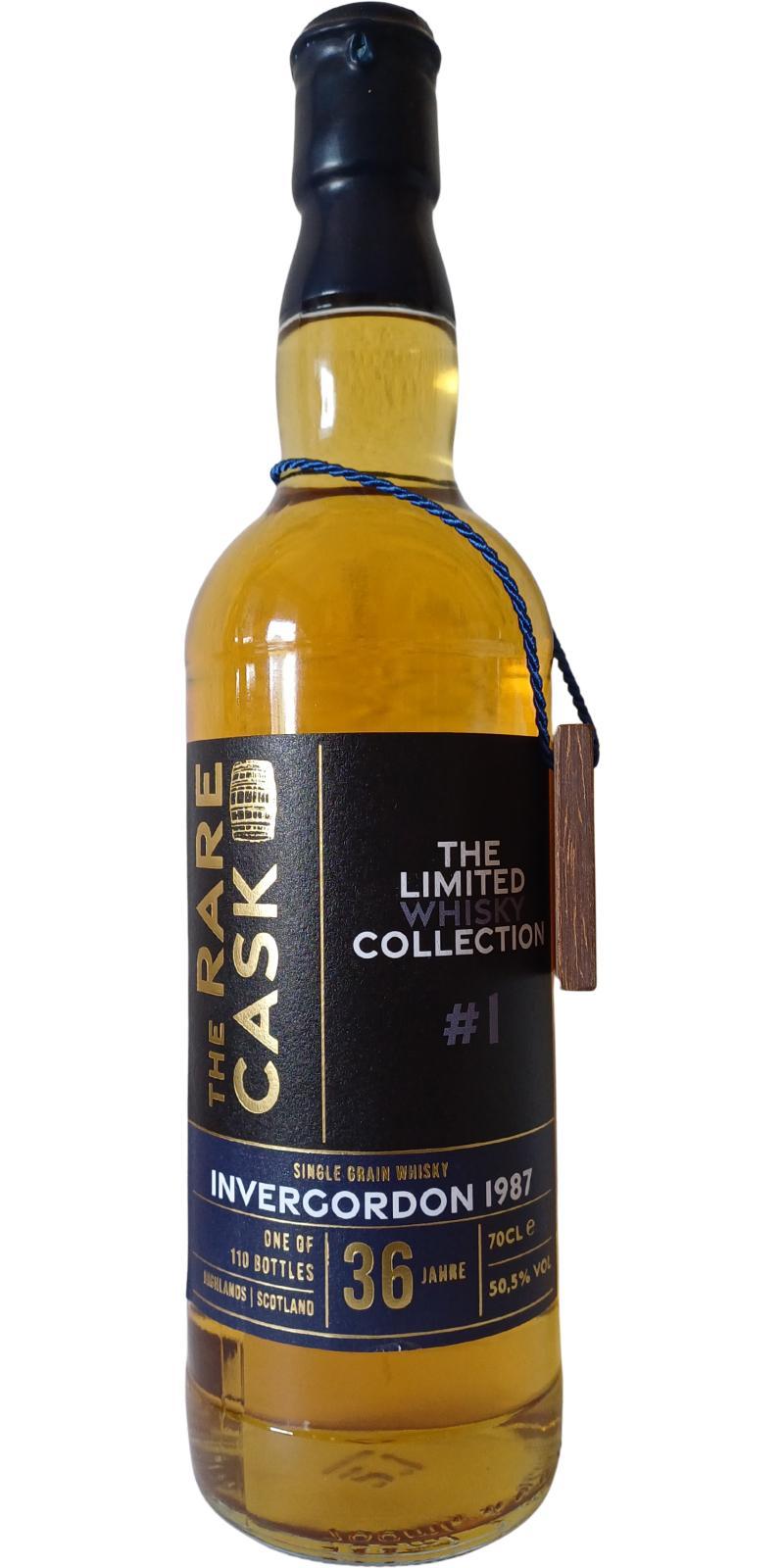 Invergordon 1987 RCC  The limited whisky collection