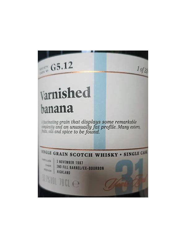 Invergordon 1987 SMWS G5.12  Varnished banana