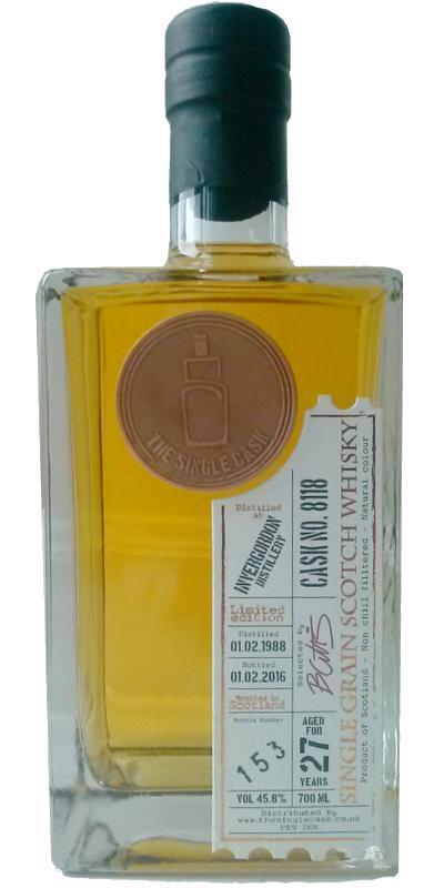 Invergordon 1988 TSCL  The Single Cask