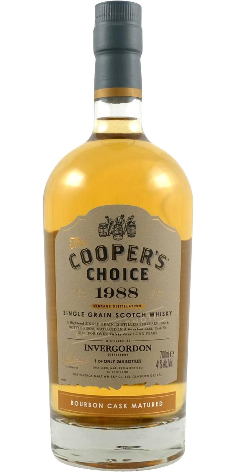 Invergordon 1988 VM  The Cooper's Choice