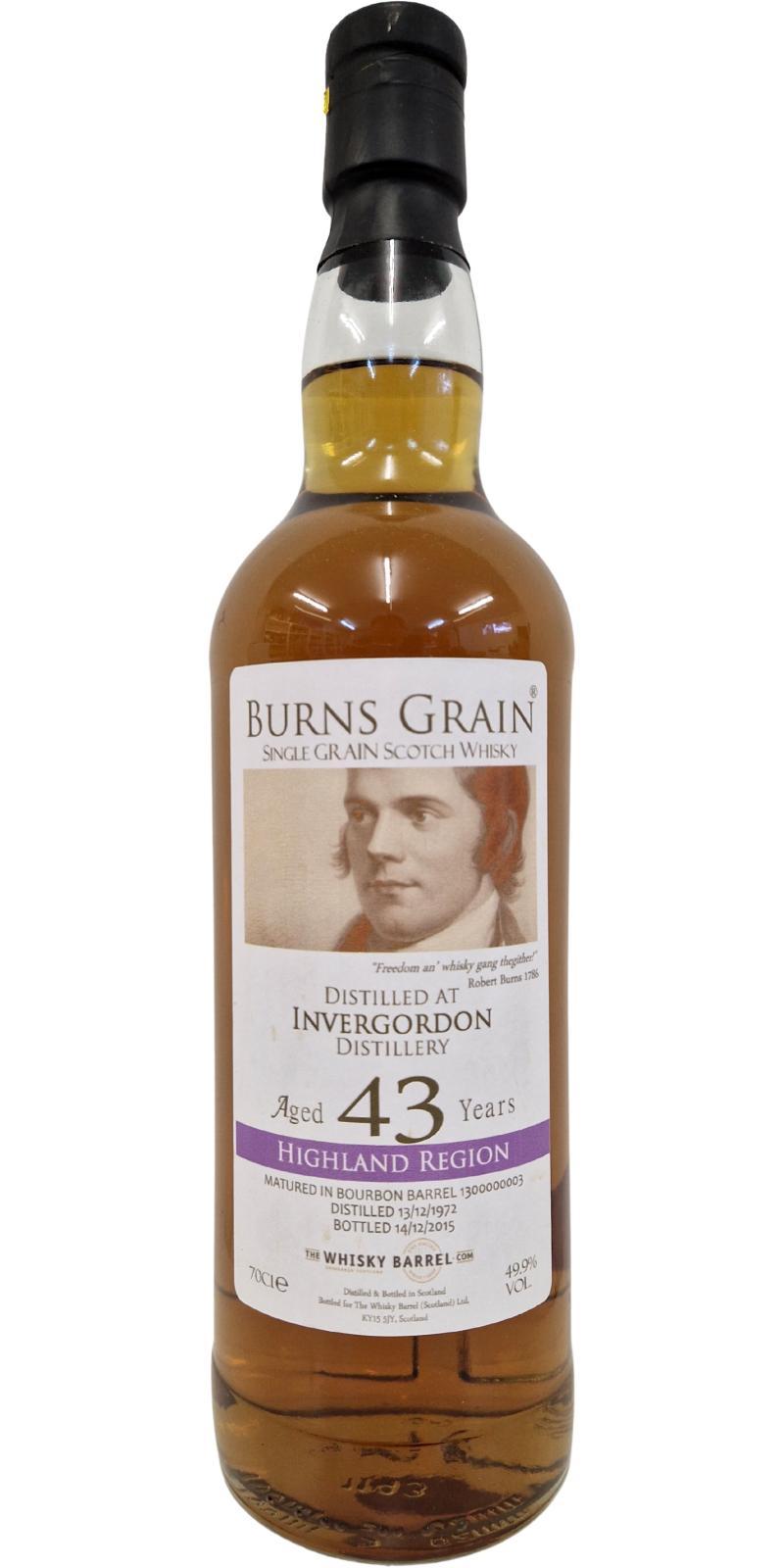 Invergordon 1972 TWB  Burns Grain